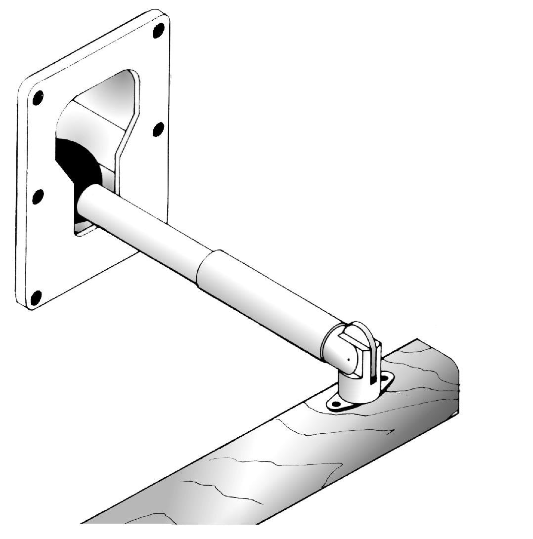 Forespar Tiller Lock Box
