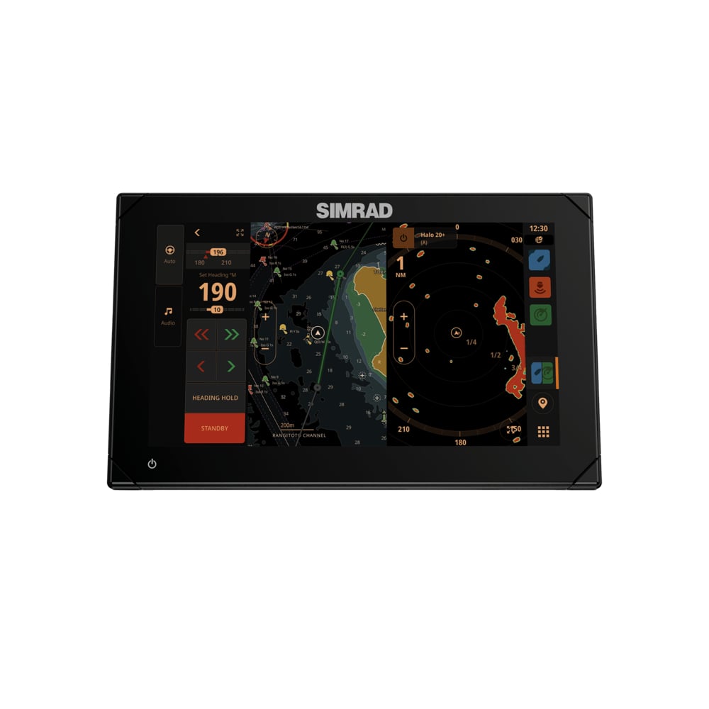 Simrad NSX 3009 Smart Chartplotter/Fishfinder 9" w/ HDI Skimmer Med/High 455/800 kHz Transducer