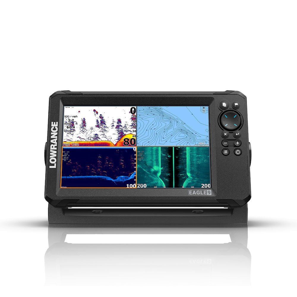 Lowrance Eagle - 9 Tripleshot HD AMER 9" IPS Screen - HD Transducer - Steveston Marine and Hardware