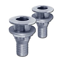 Buck Algonquin Thru Hull Stainless Steel W/ Hose End 2