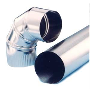 Dickinson 3"X24" Stainless Flue Pipe