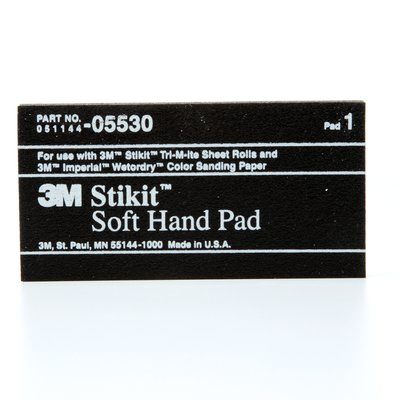3M Pad Hand Stikit Soft 2.75"W