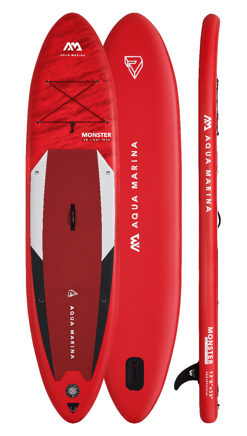 Aqua Marina Monster Inflatable SUP Paddle Board With Paddle - BT - 21MOP - Steveston Marine and Hardware