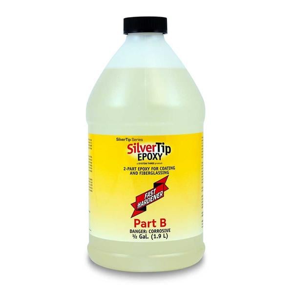 System Three Silvertip Fast Hard 1.89L(2Qt) - Steveston Marine and Hardware