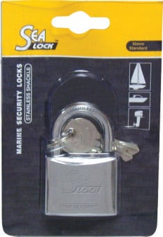 Lalizas Marine Padlock, SeaLock, 30mm