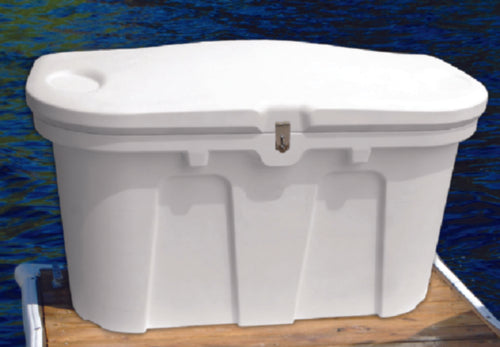 Taylor Stow N Go Dock Box 67 Inches White 123750
