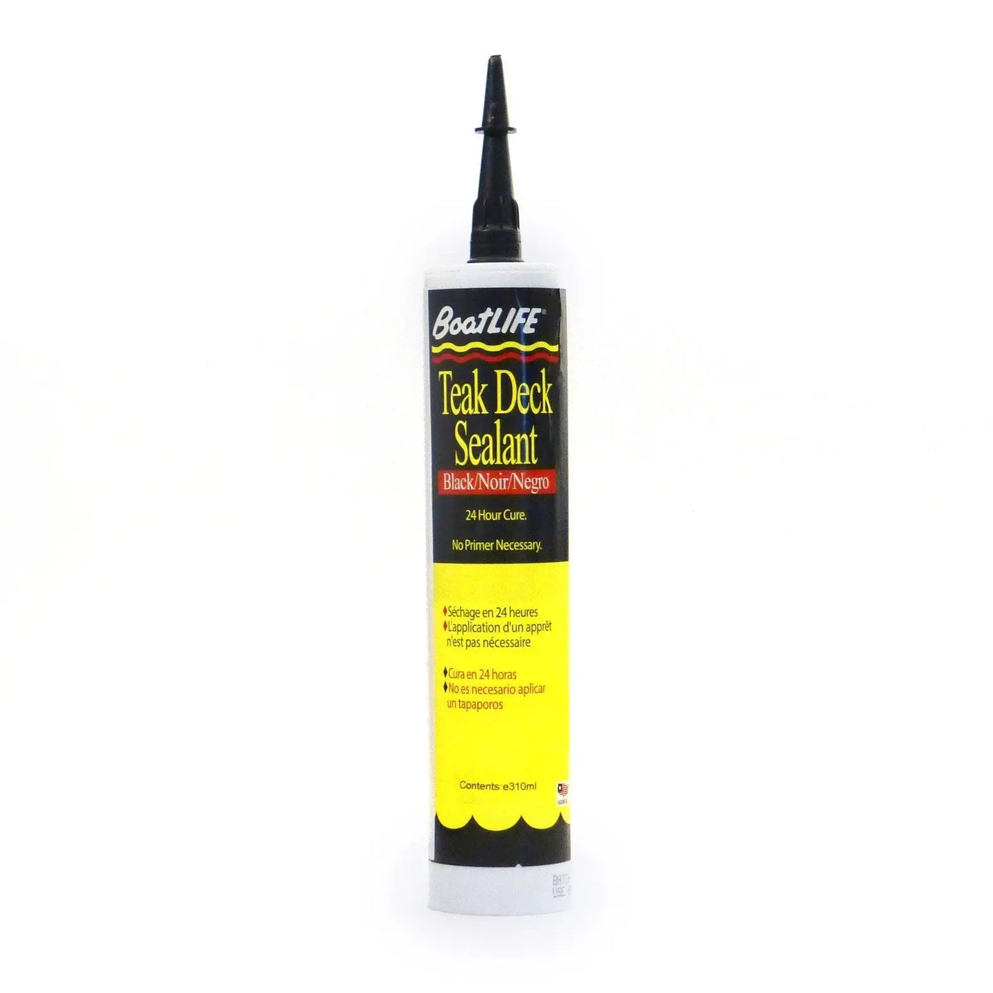 Boatlife Teak Deck Sealant Cart.-Black - 10.6 Oz - 1252