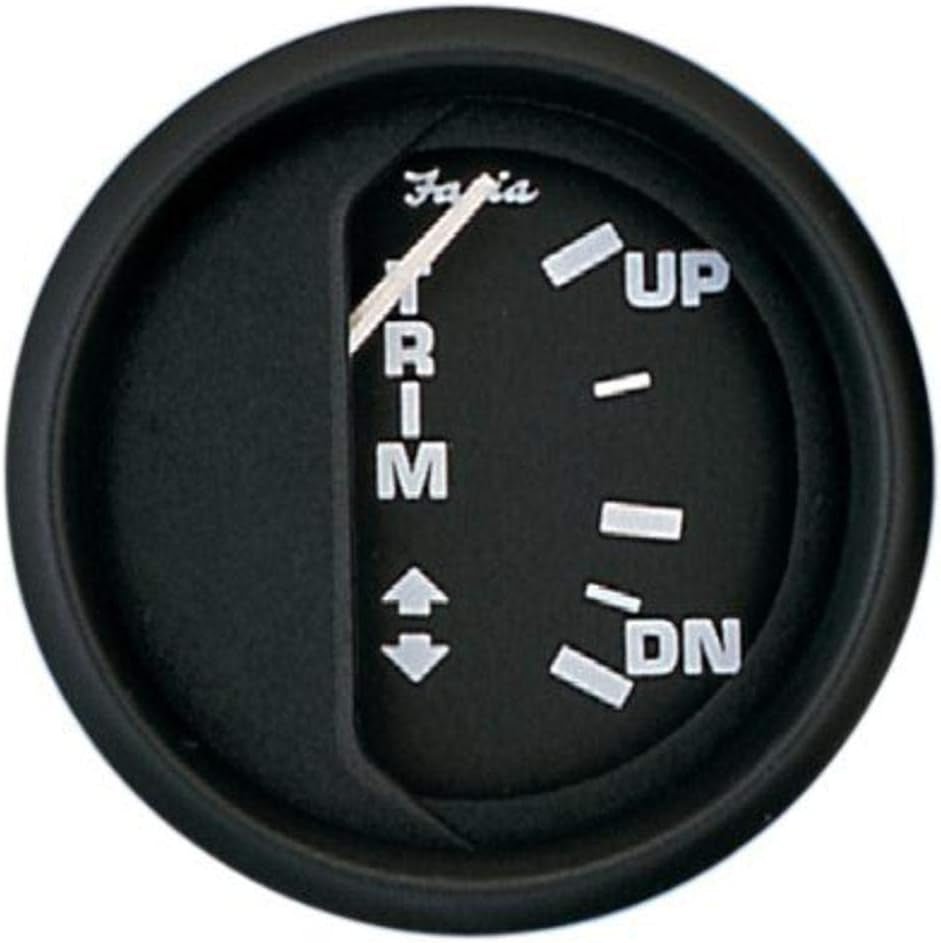 Faria Euro Trim Gauge (Mercury/Mariner/Mercruiser/Volvo DP/ Yamaha - 2001 and newer) - 12828 - Steveston Marine and Hardware