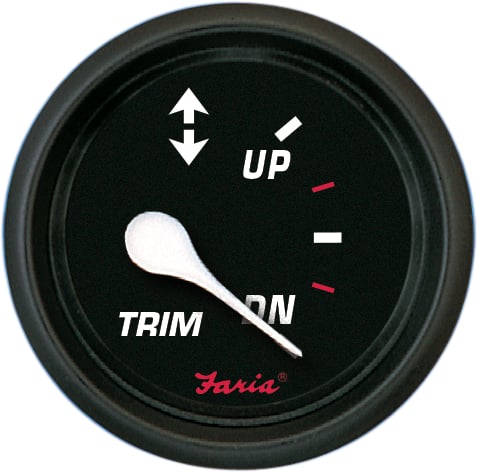Faria Professional Red Trim Gauge - 14630