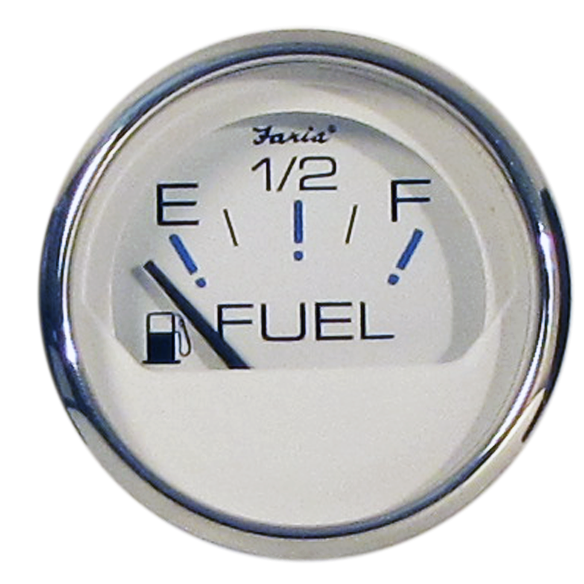 Faria Chesapeake White Fuel Level Gauge - 14801