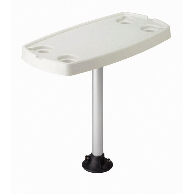 Garelick Quick Release Table Pedestal System w/ Rectangular Top