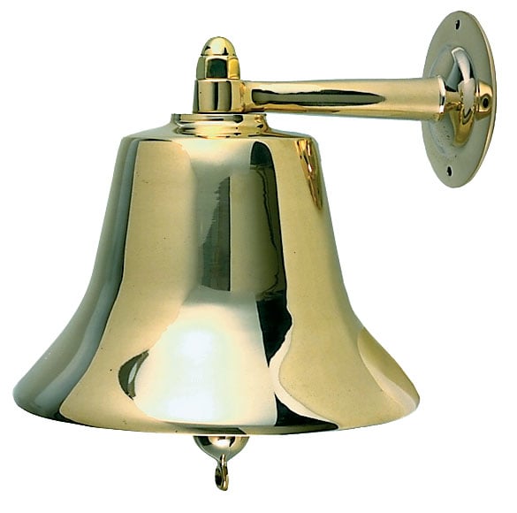 Perko 12 Fog Bell Polished Bronze