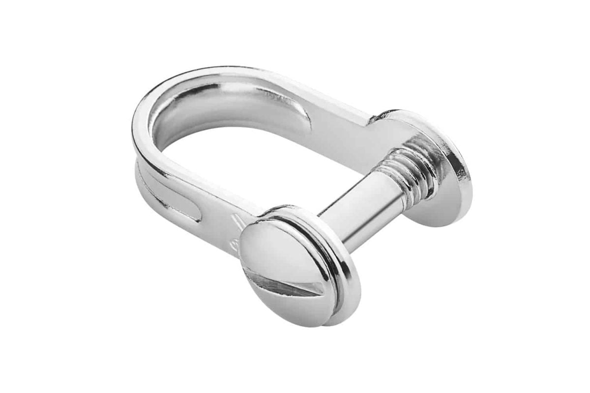 Bluewave Stainless Steel D-Shackle 5/32 Slt Screw Pn