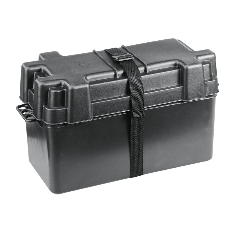 Lalizas Battery Box Up to 120Ah, Ext. Dim. 19'' x 9'' x 10'' (470 x 225 x 255 mm)