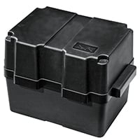 Lalizas Battery Box Up to 80Ah, Ext. Dim. 13.4 x 9.1 x 10" (340 x 230 x 250 mm)