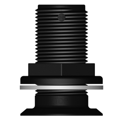 Tru Design Thruhull Flush Black - 1 - 91239 - Steveston Marine and Hardware