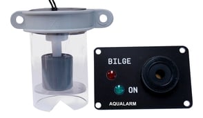 Aqualarm High Water Warning Black W/208A