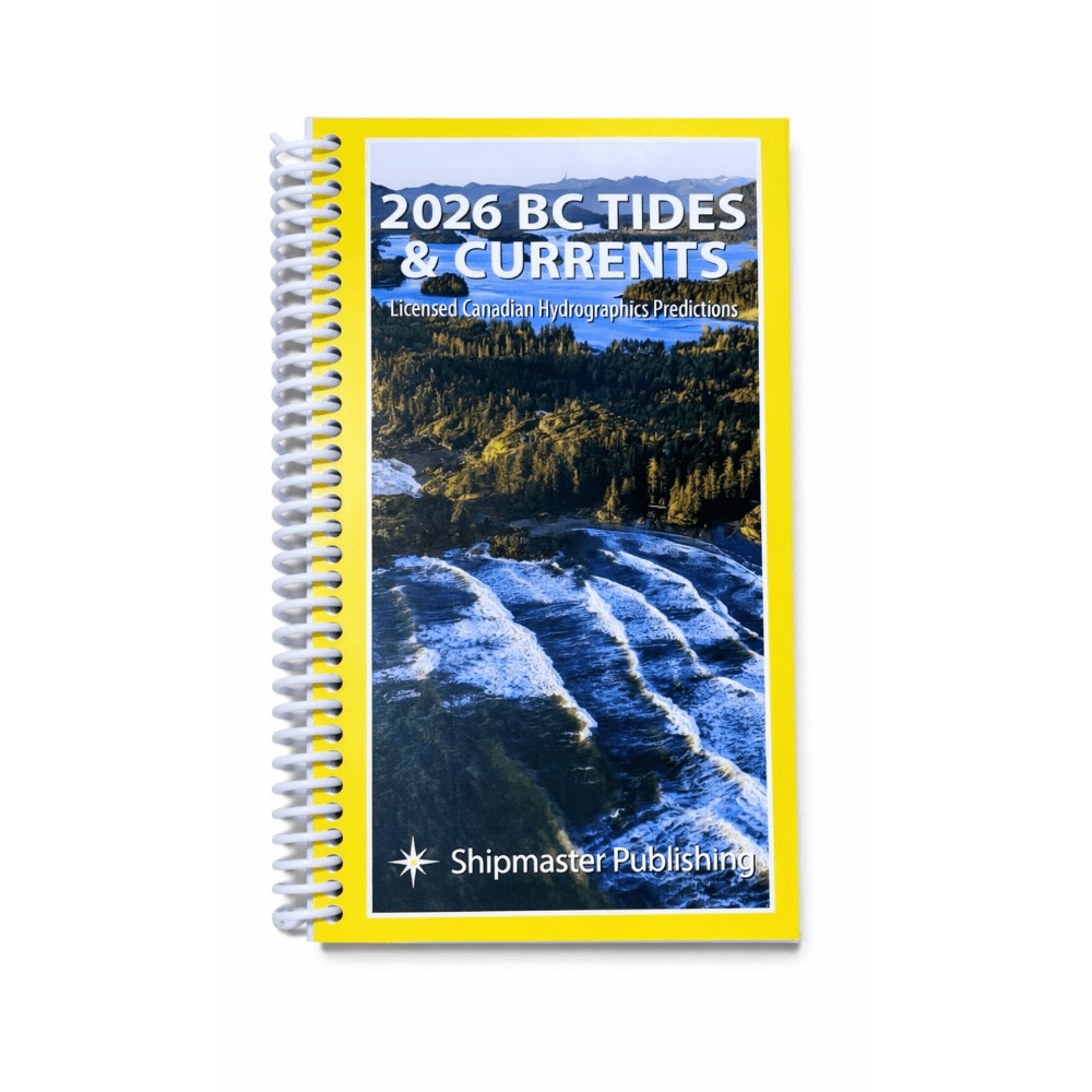 Shipmaster BC Tides & Currents 2026 - Steveston Marine and Hardware
