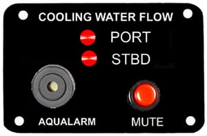 Aqualarm Cooling Water Flow Panel