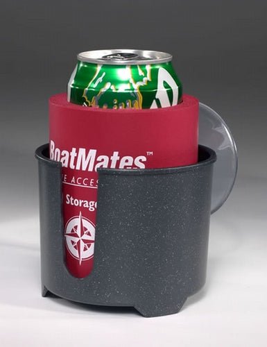 Boatmates Drink Holder W Cozy Graphite 2 Pack 2155 8 - Steveston Marine and Hardware