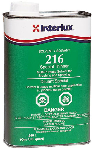 Interlux Special Thinner 216 - Quart (216-QT)
