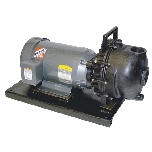 Banjo 2" Poly Pump w/ Electric Motors 1 Phase 5HP 120GPM - 234PPE51