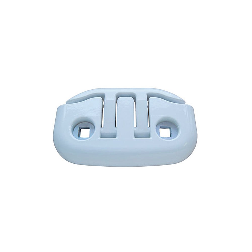 Dock Edge Premium Flip - Up Cleats 6" White - Steveston Marine and Hardware
