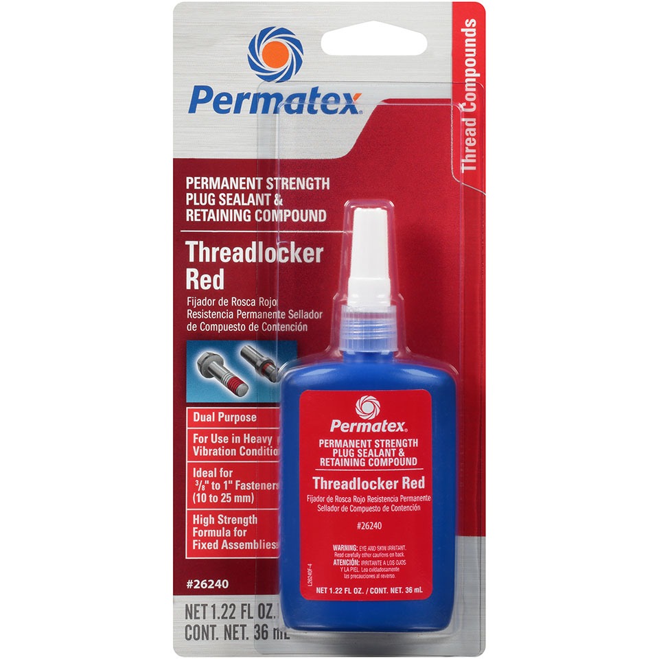 Spraynine Red Threadlocker 36Ml