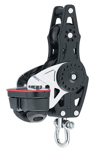 Harken 40mm Carbo Fiddle With Cam Cleat And Becket