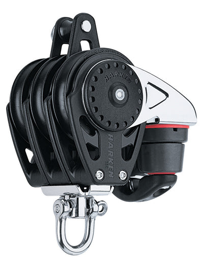 Harken 75mm Triple Carbo Block w-Cam & Becket