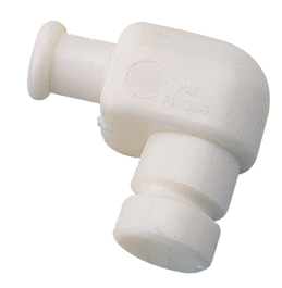 Seadog Eye End 90Deg Inside White 3/4" Pr