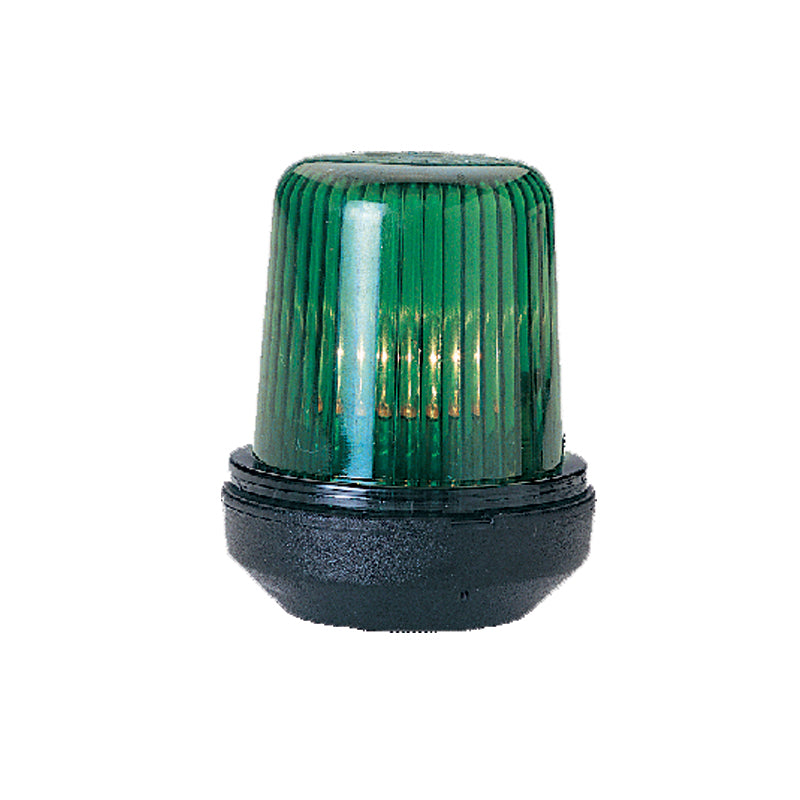 Lalizas CLASSIC 12 All-round Light, Green 360 Degree w/ Black Housing