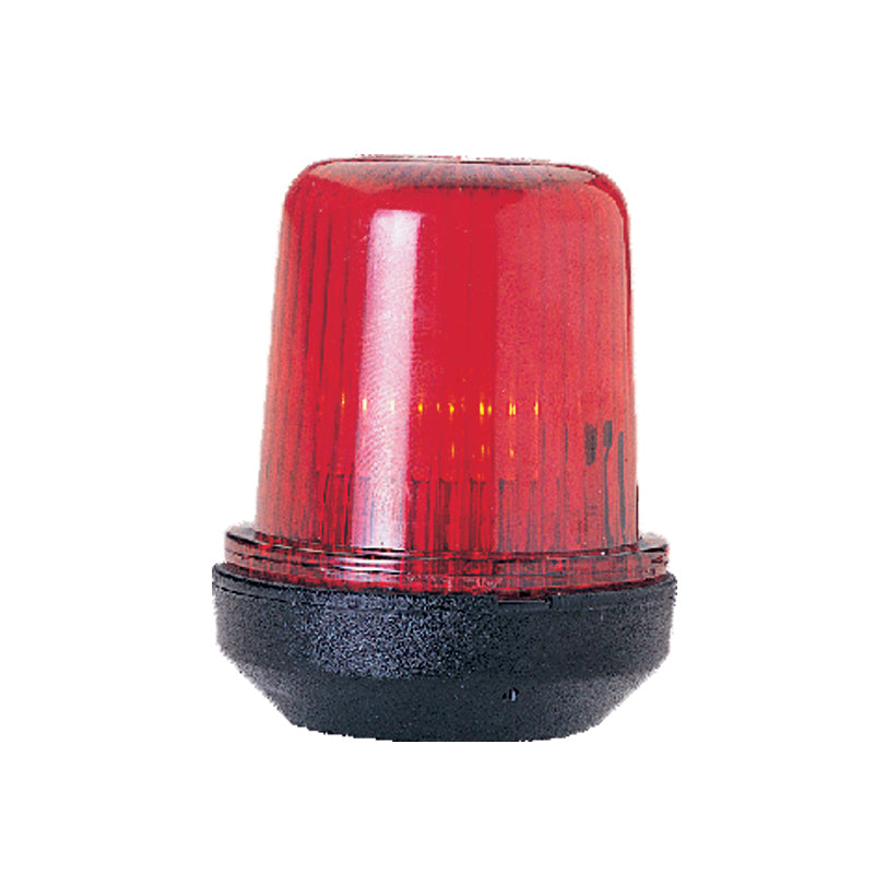 Lalizas CLASSIC 12 All-round Light, Red 360 Degree w/ Black Housing
