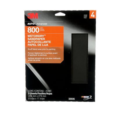 3M Marine P800 Imperial Wet Or Dry Sheet