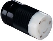 Marinco Connector Female 30A25V Black-305BC