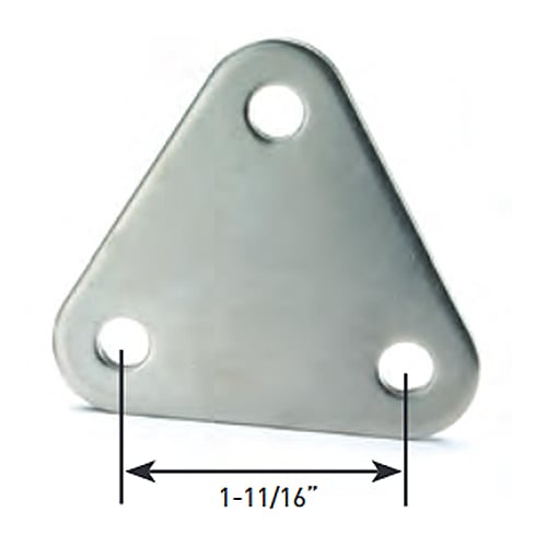 Johnson Hardware Diamond Plate 5/16