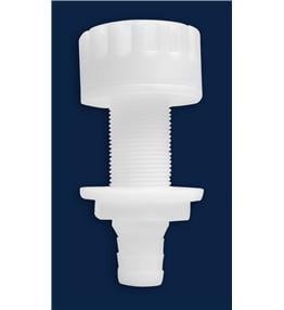 Attwood-Sp Strainer W/Thru-Hull White