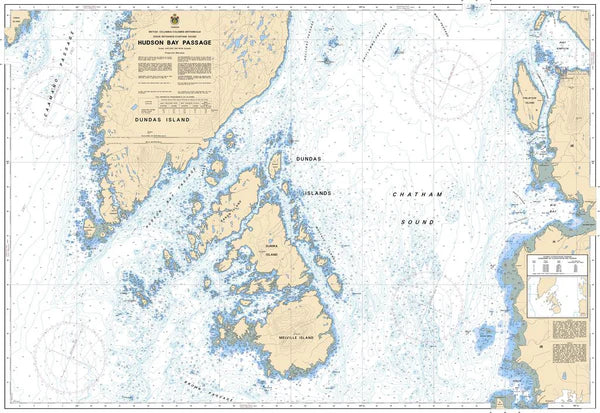 Chart 3959 - Hudson Bay Passage