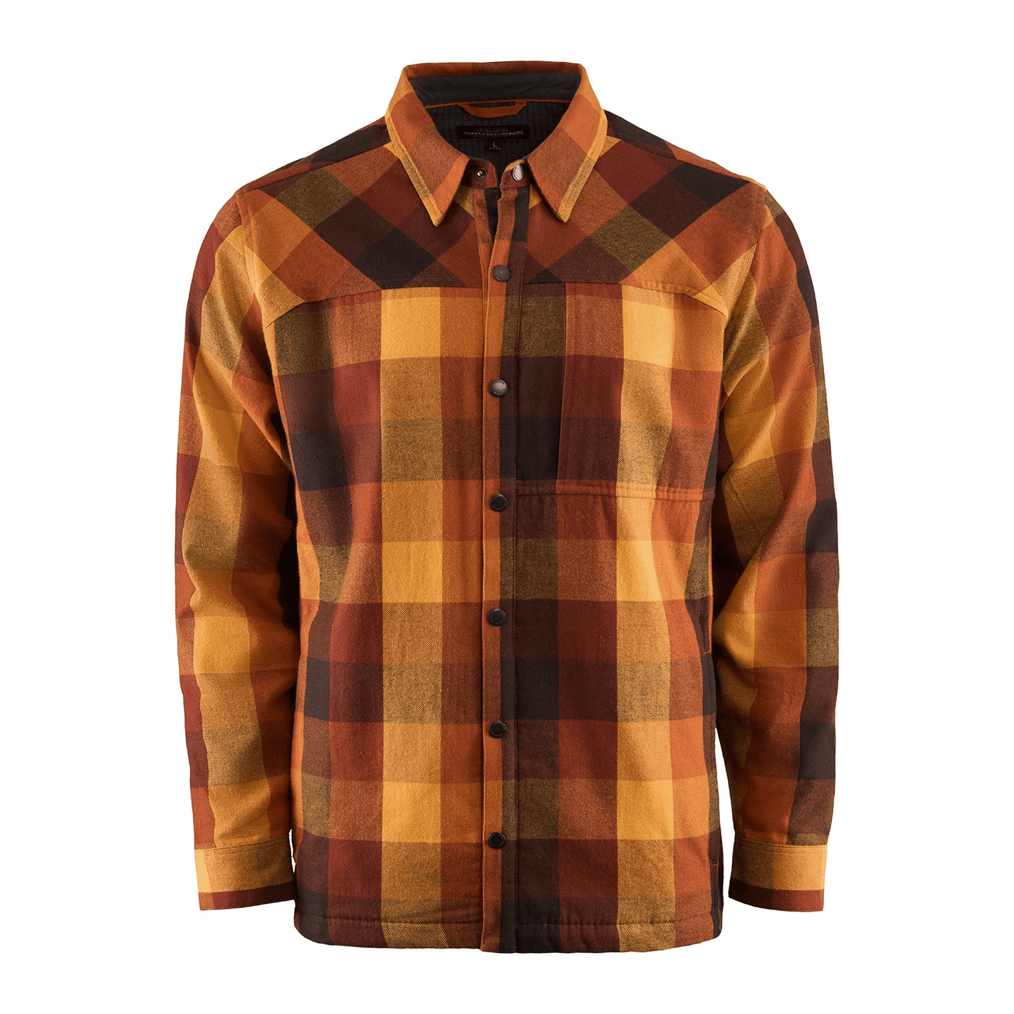 Grundens Bankside Lined Shacket - Lobster Plaid - Steveston Marine and Hardware
