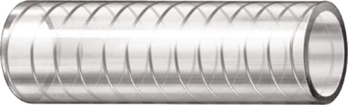 Trident Pvc Clear W/Wire 1"