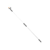 Lalizas Telescopic Hook w/ 2-Ends, White Aluminium Ø30mm L120-196cm, Grey