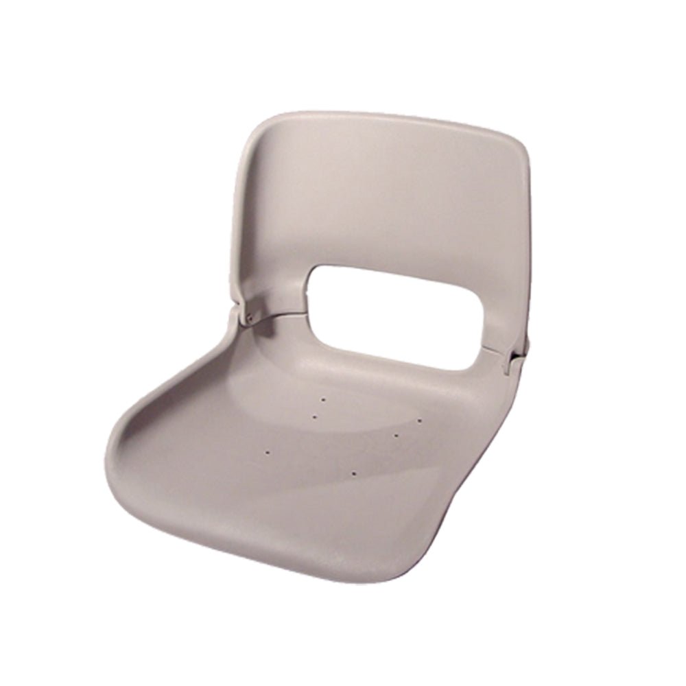 tempress - all - weather - low - back - seat - shell - grey - Steveston Marine and Hardware