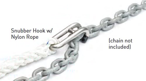 C.S. Johnson Marine Hardware Captain Hook Chain Snubber