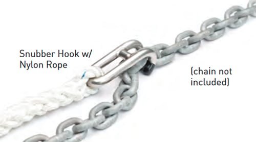 C S Johnson Marine Hardware Captain Hook Chain Snubber - Steveston Marine and Hardware