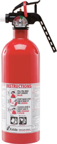 Kidde Elite 5 Fire Extinguisher W/Gauge