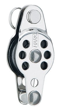 Harken 1" Wire Forkhead Block w-Bkt