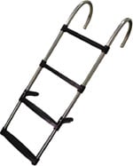 Lalizas Ladder, 4 steps, Inox 316, L1130xW350mm