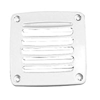 Lalizas Ventilation Shaft Grilles Cover, 5'' x 5'' (118 x 118 mm), White