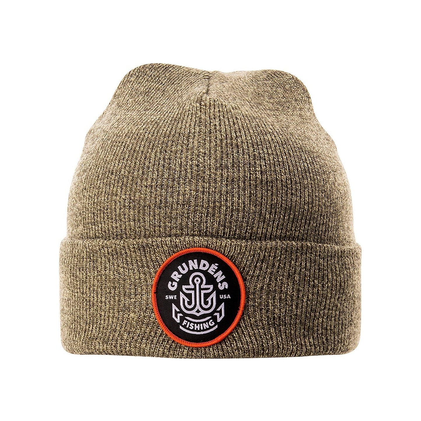 Grundens Watchhouse Beanie Anchor - Heather Loden
