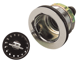 Seadog Drain Sink 2" W/Strainer/ 5/8"Barb